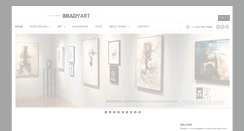 Desktop Screenshot of bradyart.com